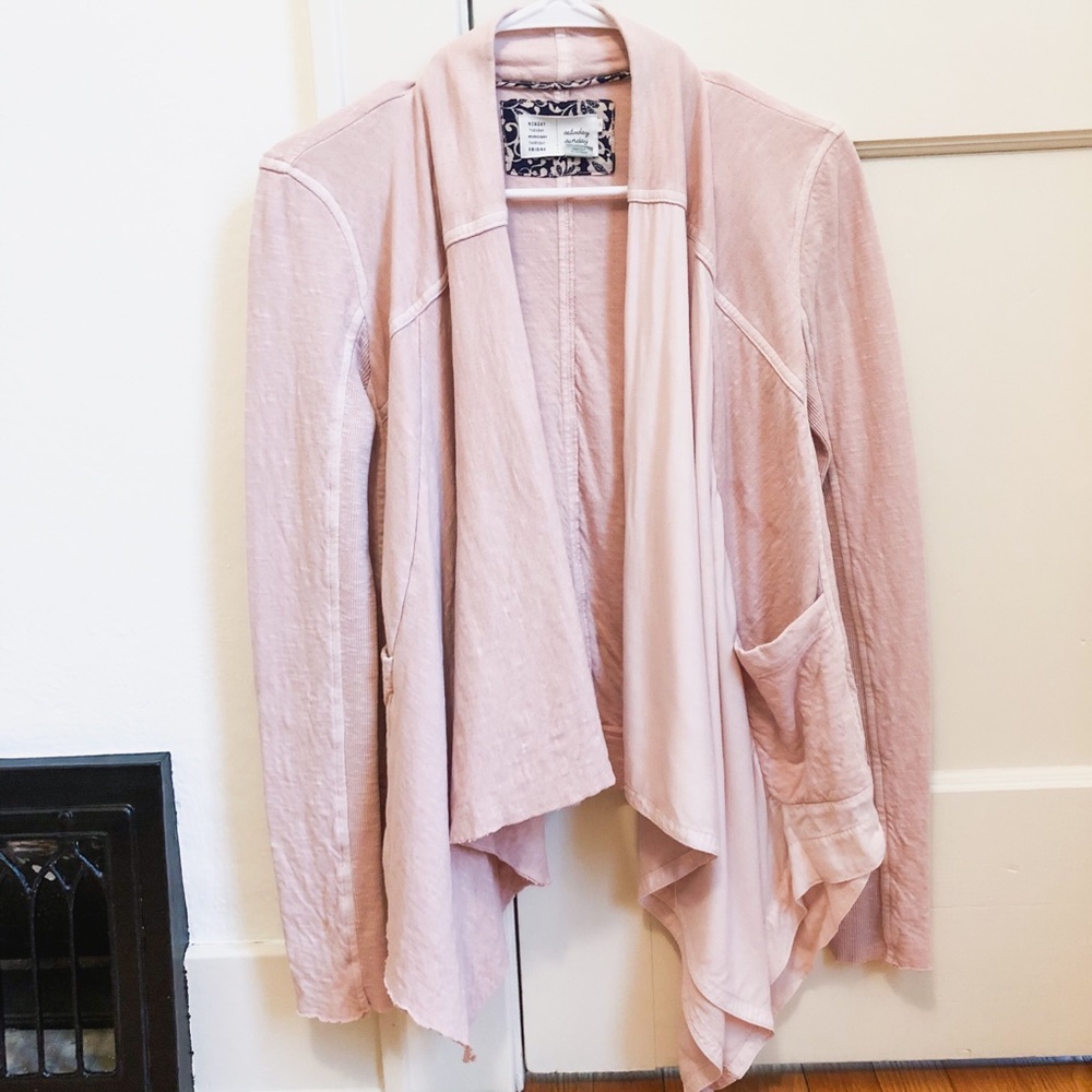 Pink sweater!